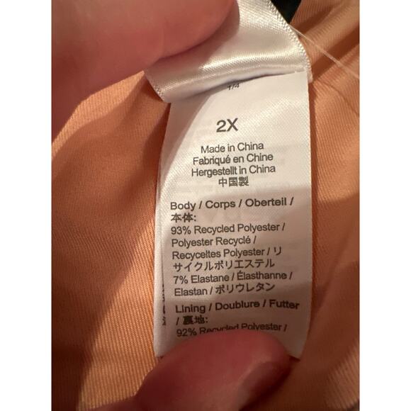 J. Crew Textured One-Shoulder Bikini Top in White Sz 2X NEW - Picture 6 of 7